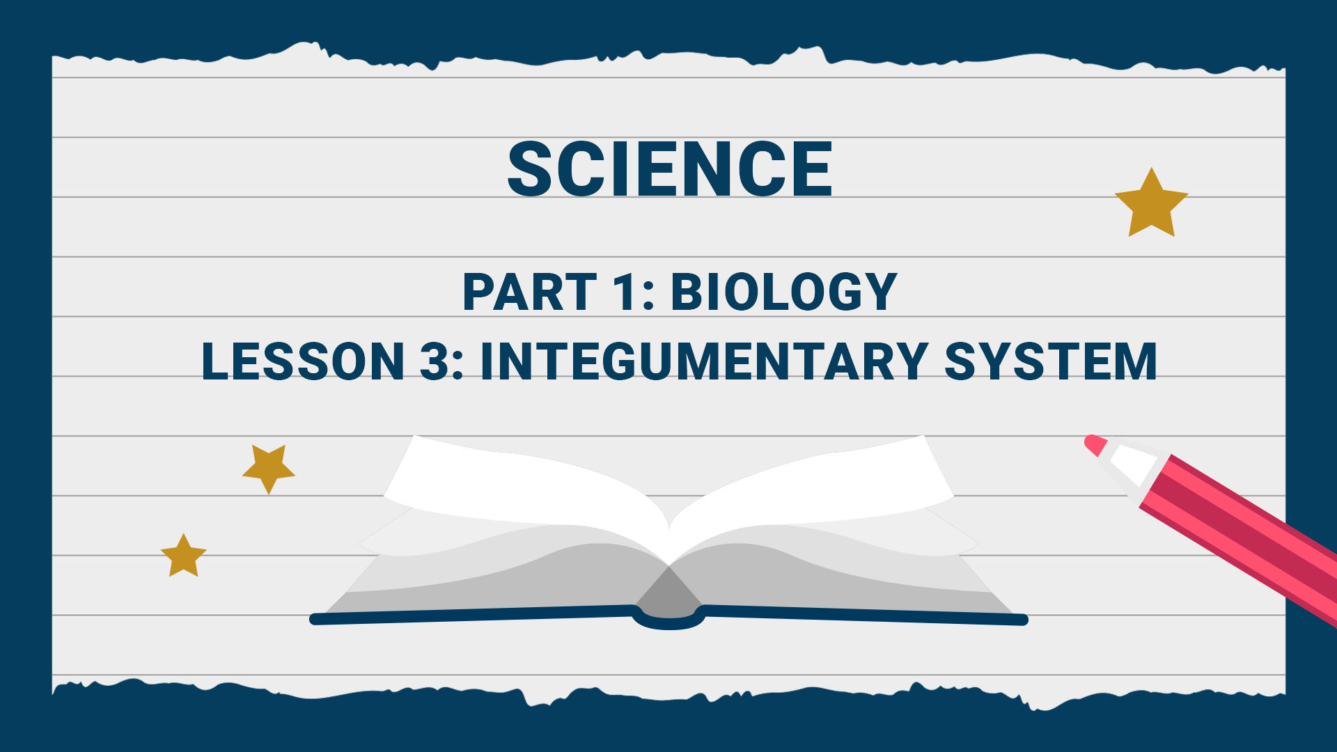 Lesson 3: Integumentary System